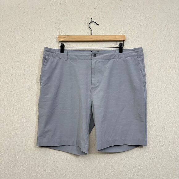 FAHERTY Belt Loop All Day 9" Shorts Drawstring in Grey - Picture 1 of 12